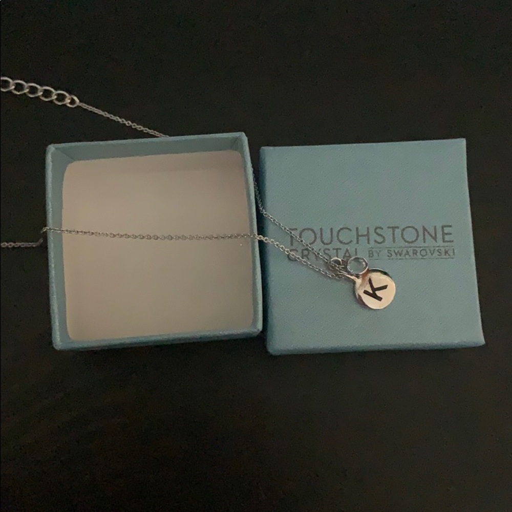K Initial Necklace
